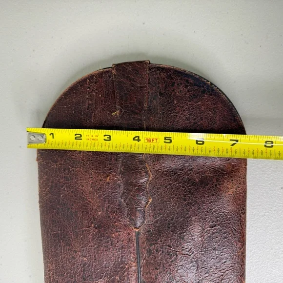 Old Gringo Yippee Ki Yay Hand Crafted Distressed Brown Leather Tall Boots 8B - Picture 8 of 10